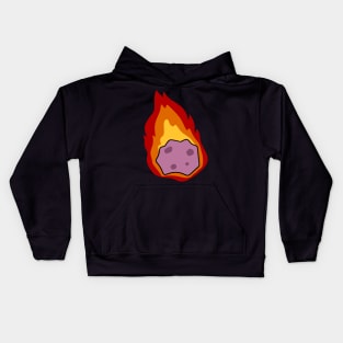 Flaming Meteor Kids Hoodie